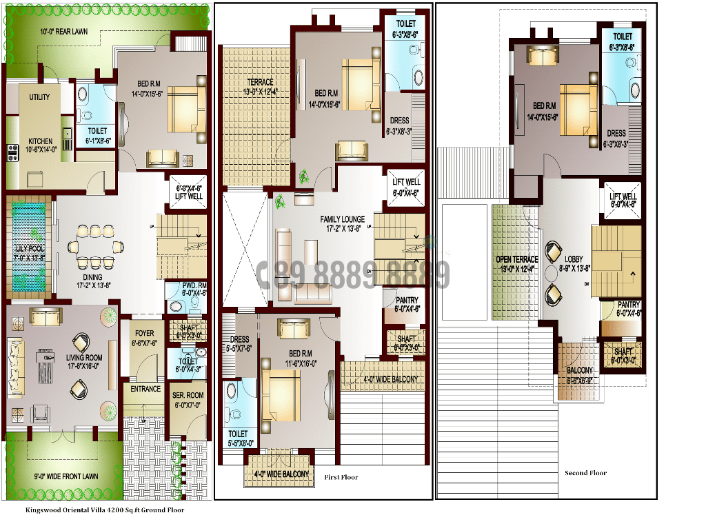 4Bhk+S 4200 Sq.ft